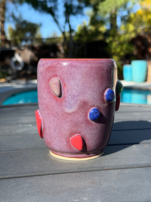 Purple 3D Berries Mug
