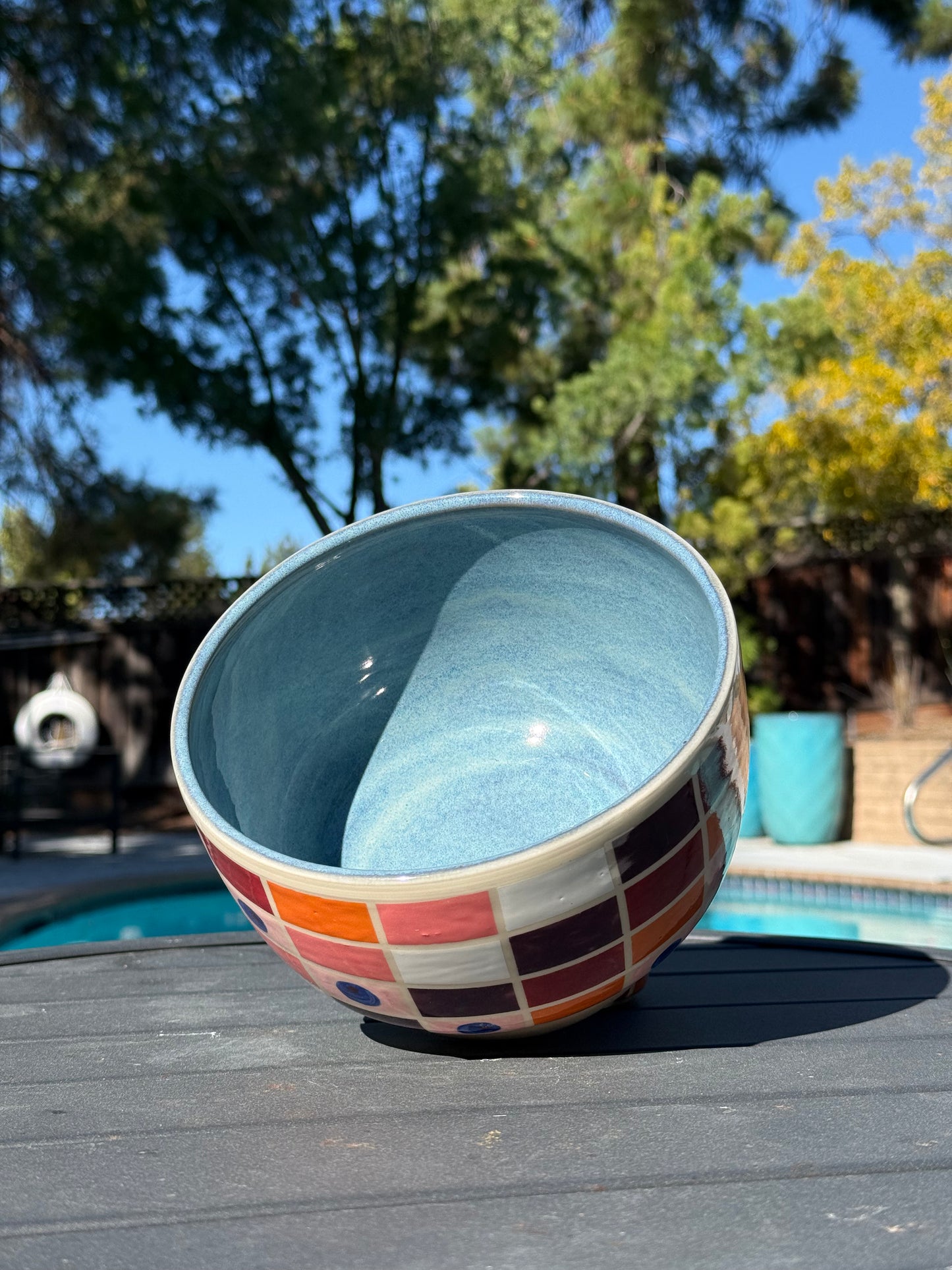 Checkered Fruit Bowl, 6 (Second)