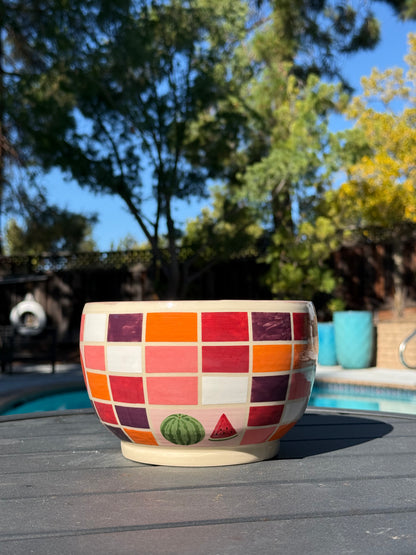 Checkered Fruit Bowl, 4 (Second)