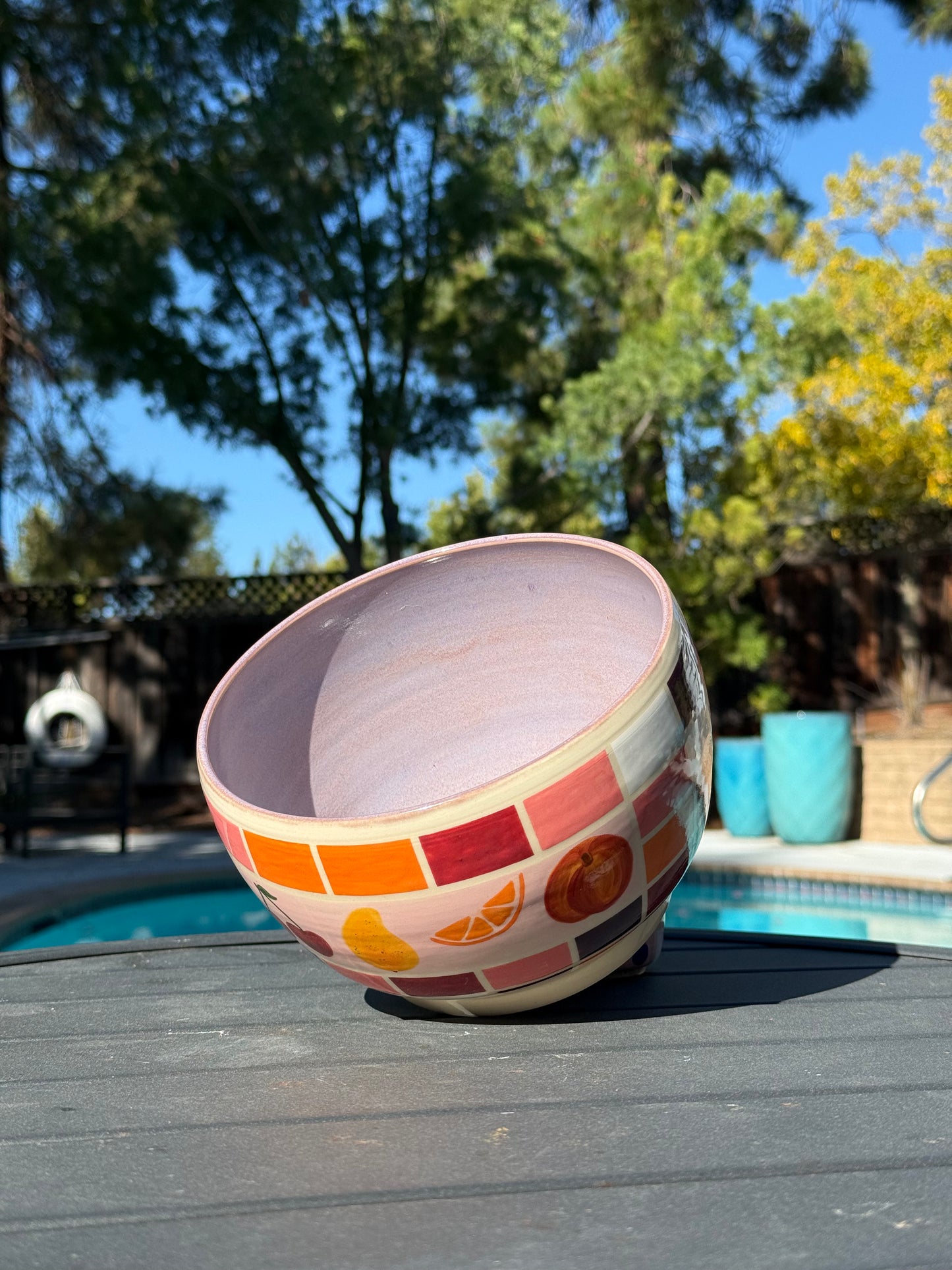 Checkered Fruit Bowl, 4 (Second)