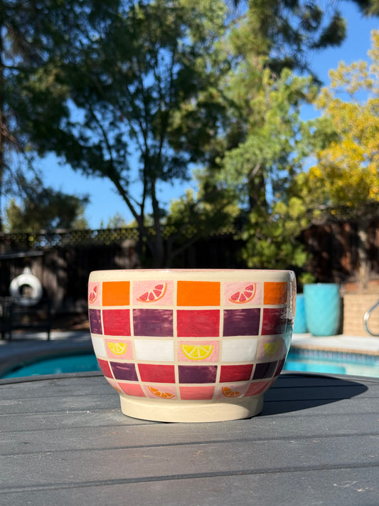 Checkered Fruit Bowl, 5 (Second)