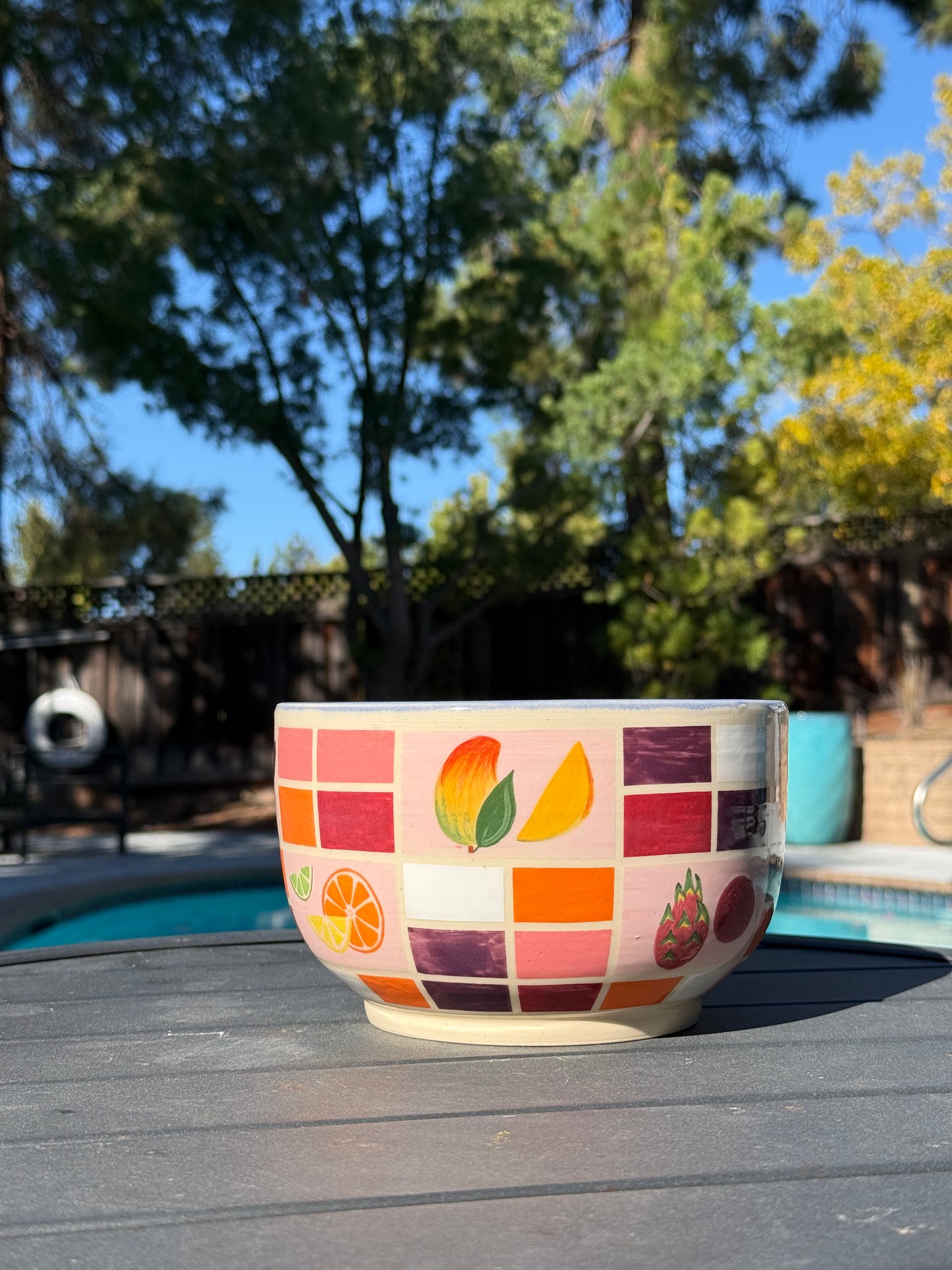 Checkered Fruit Bowl, 2 (Second)