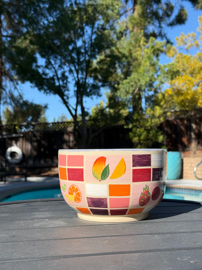 Checkered Fruit Bowl, 2 (Second)