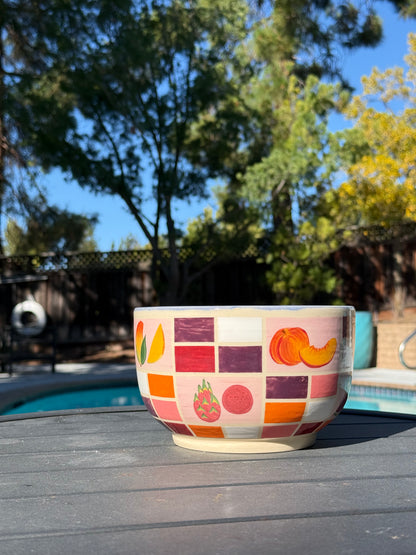 Checkered Fruit Bowl, 2 (Second)