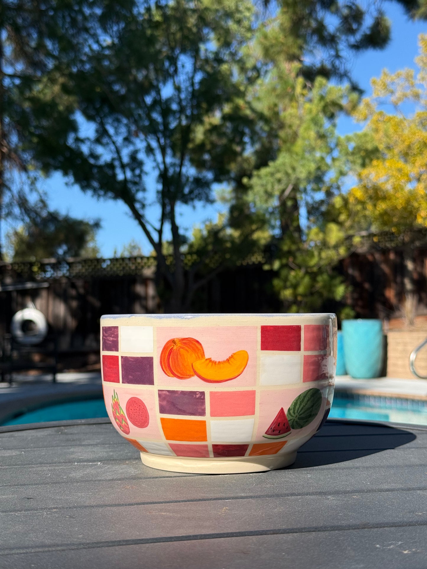 Checkered Fruit Bowl, 2 (Second)