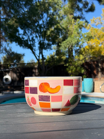Checkered Fruit Bowl, 2 (Second)