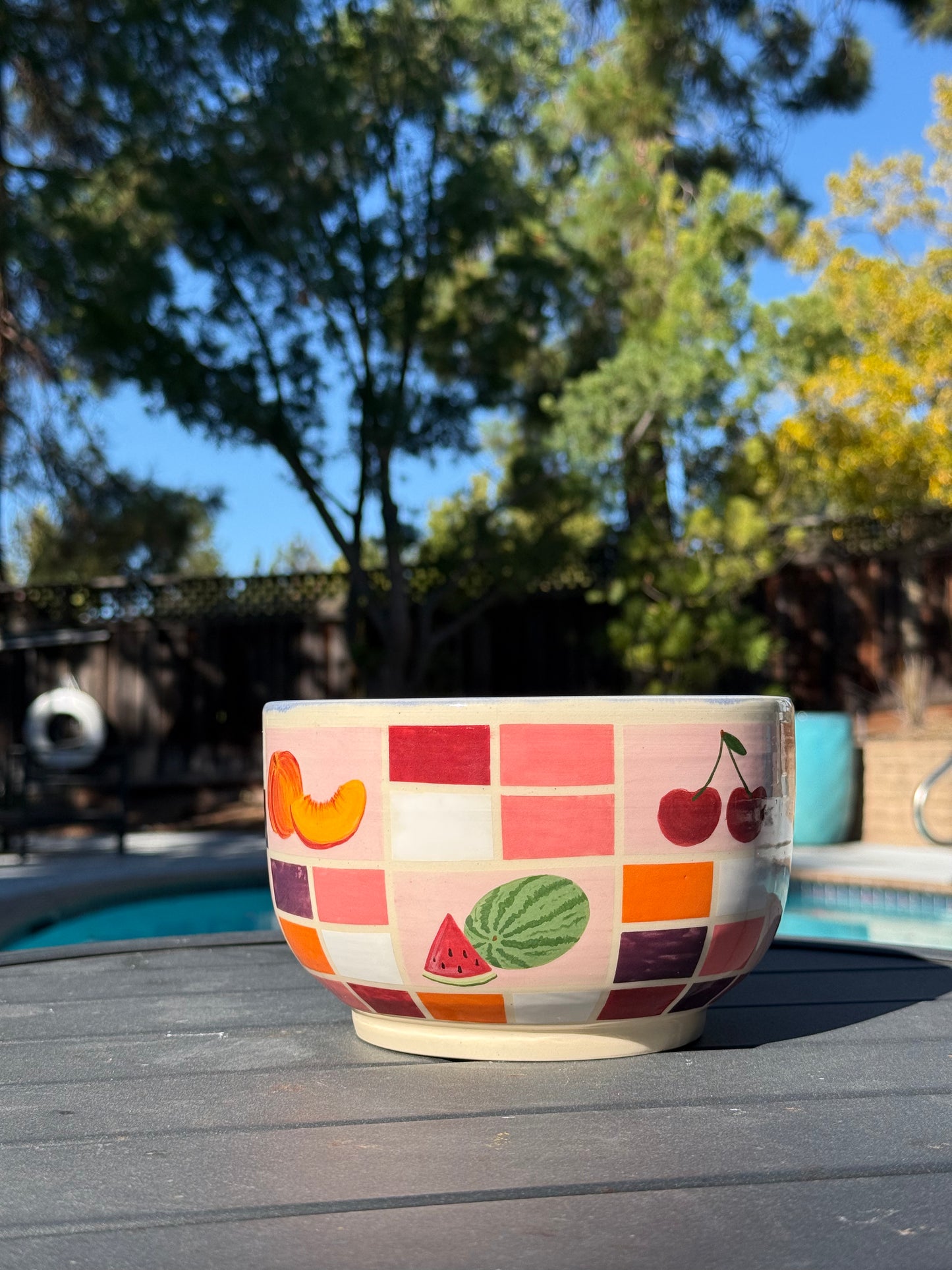 Checkered Fruit Bowl, 2 (Second)
