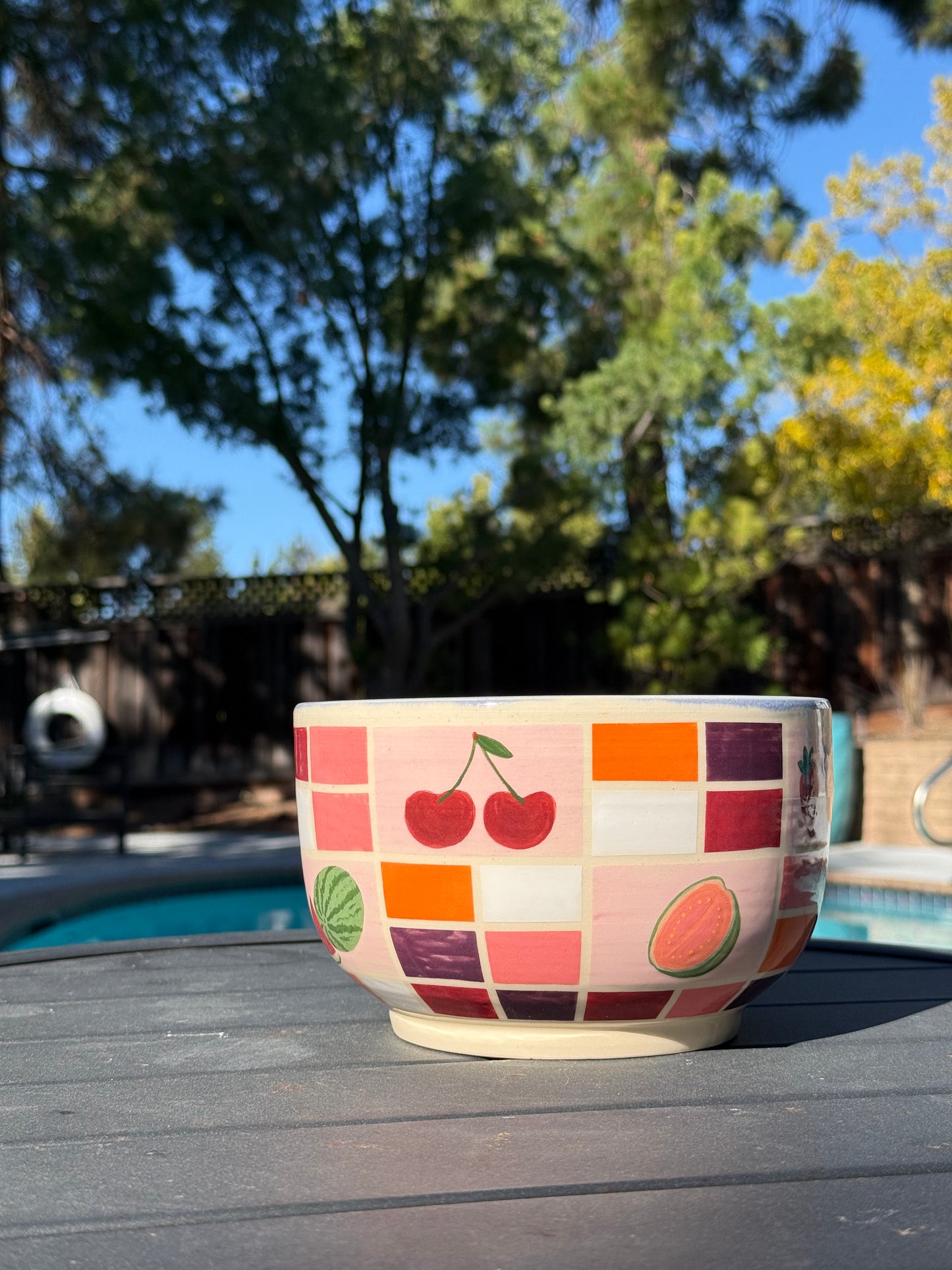 Checkered Fruit Bowl, 2 (Second)