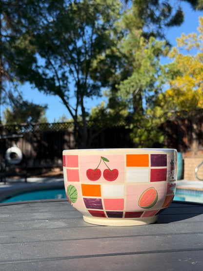 Checkered Fruit Bowl, 2 (Second)