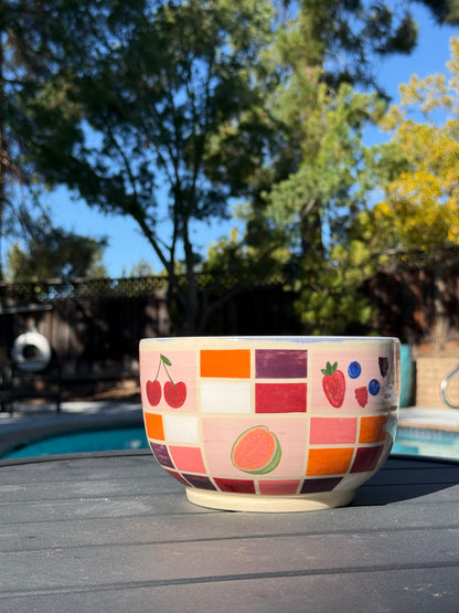 Checkered Fruit Bowl, 2 (Second)