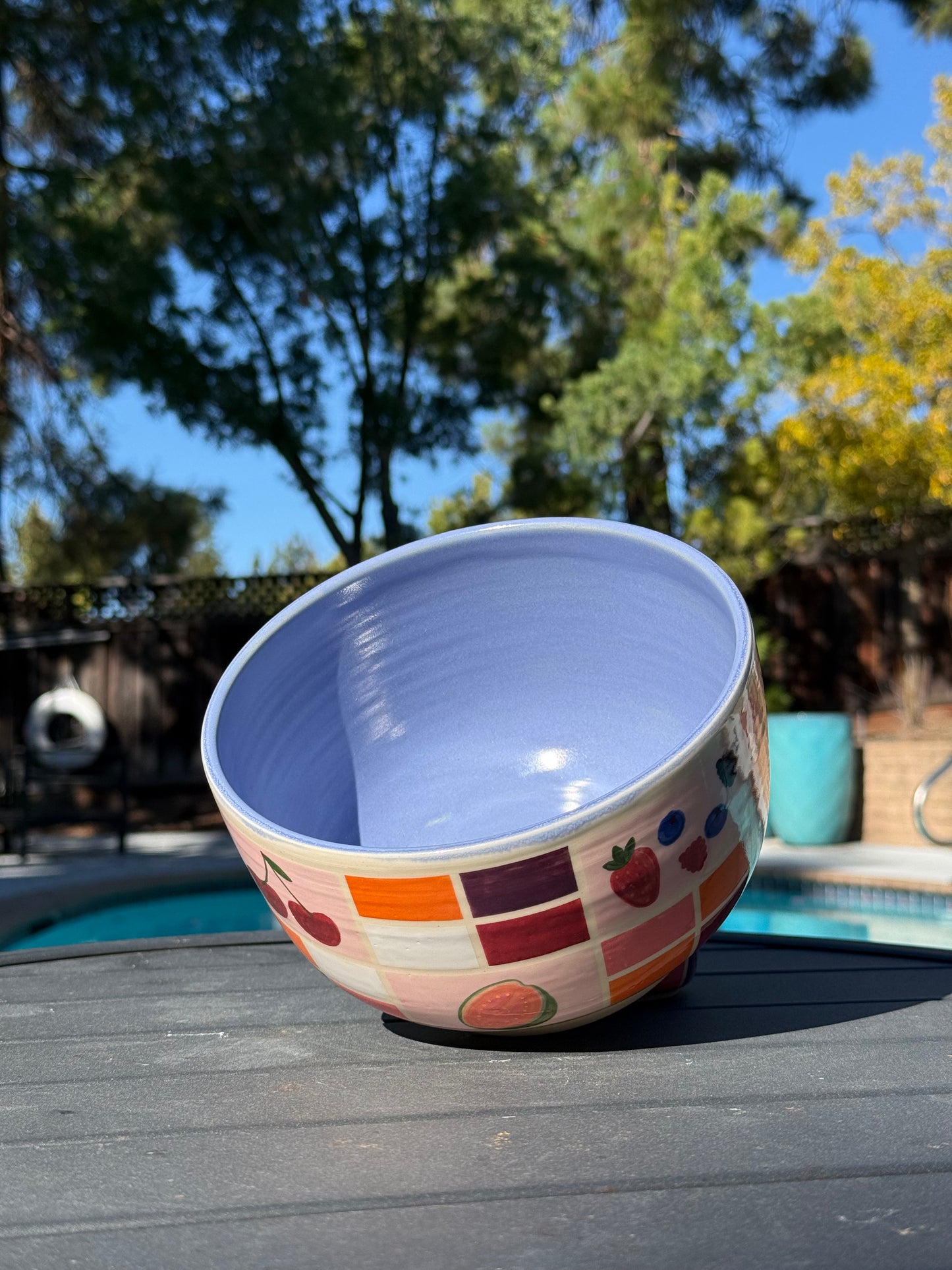 Checkered Fruit Bowl, 2 (Second)