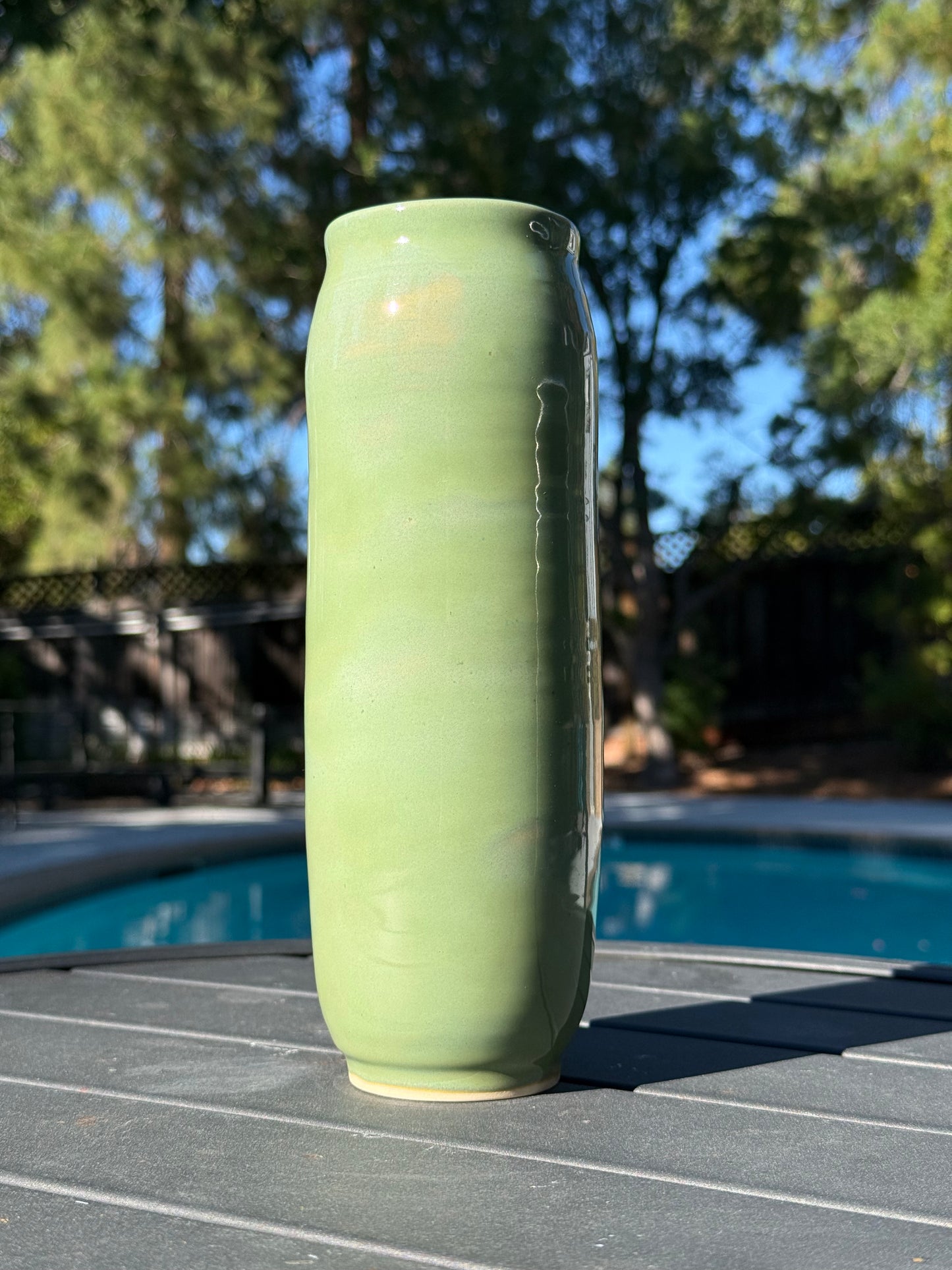 Tall Vase - Green