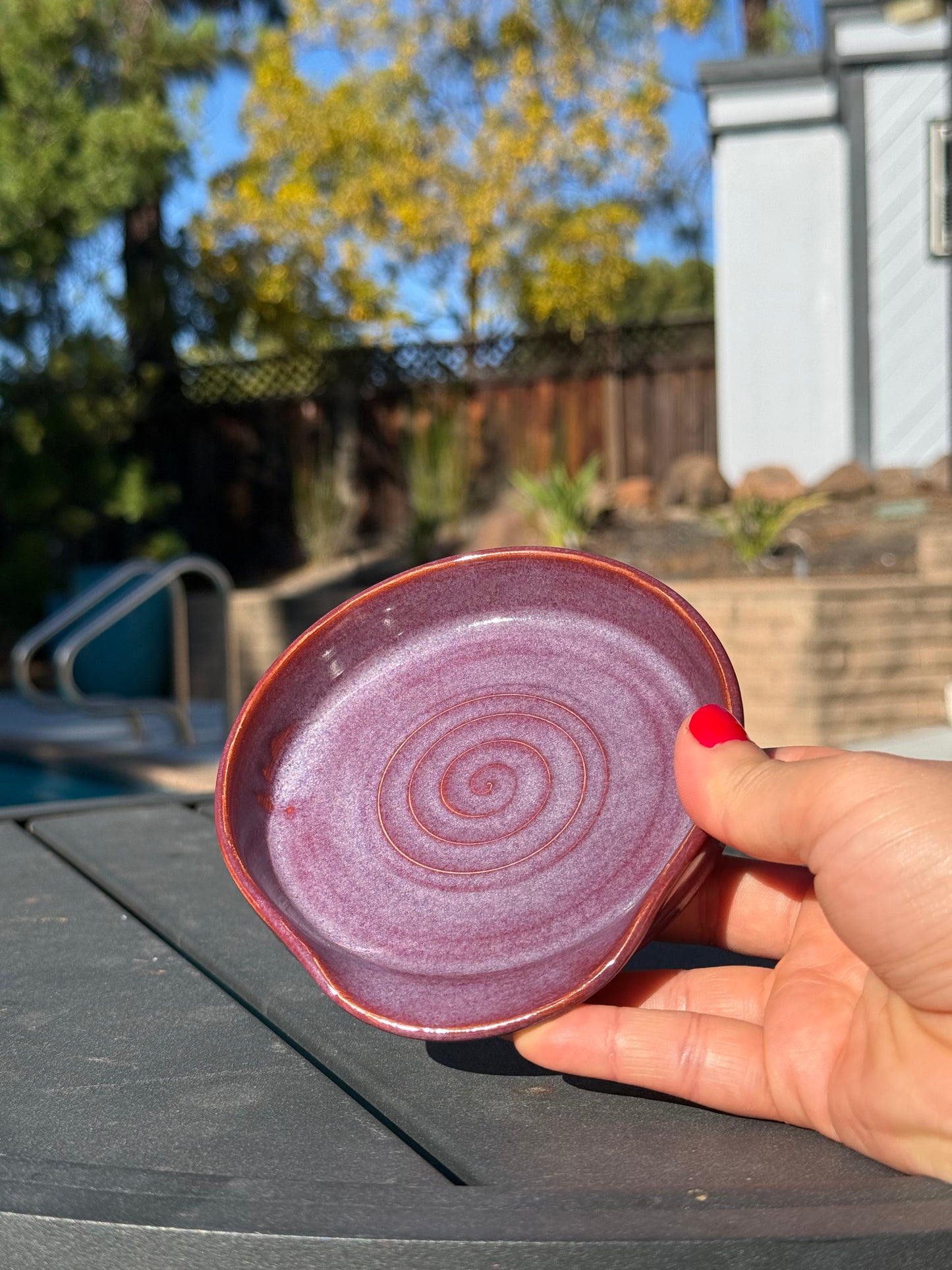 Spoon Rest - Purple