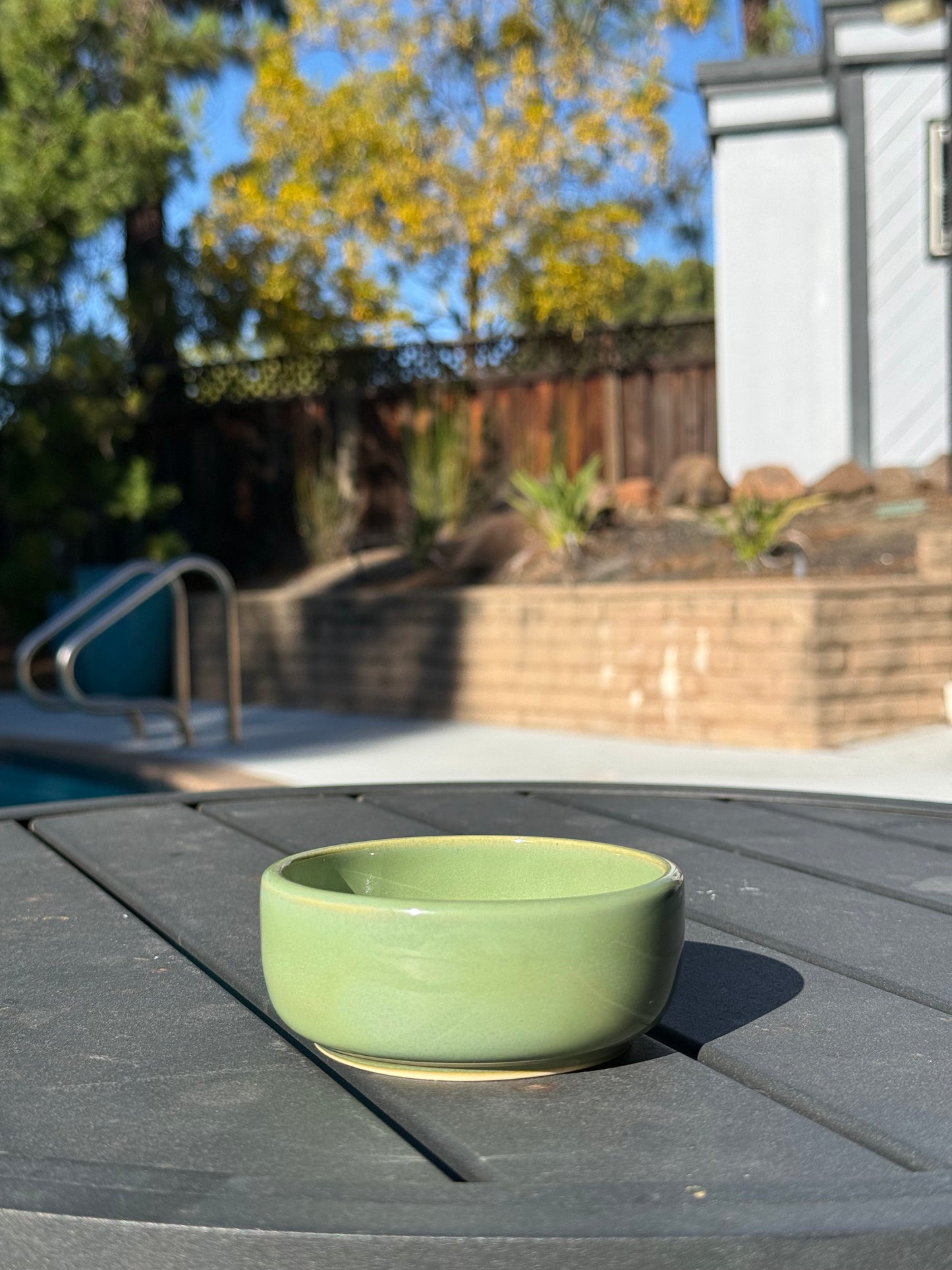 Set of 2 Snack Bowls - Green