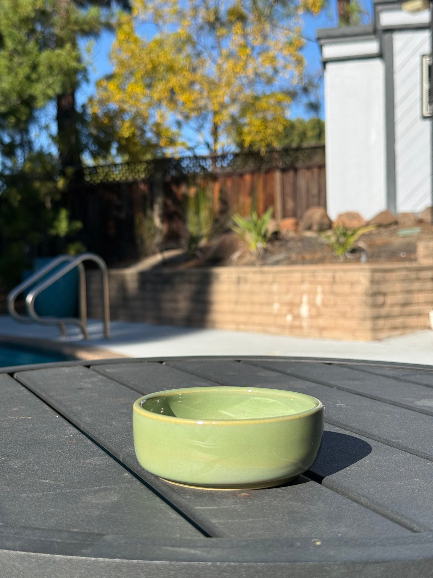Set of 2 Snack Bowls - Green