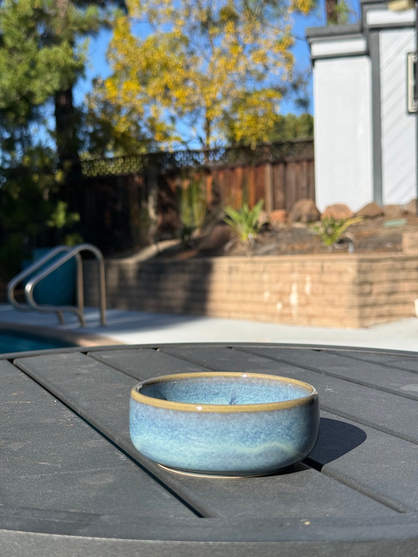 Set of 2 Snack Bowls - Blue