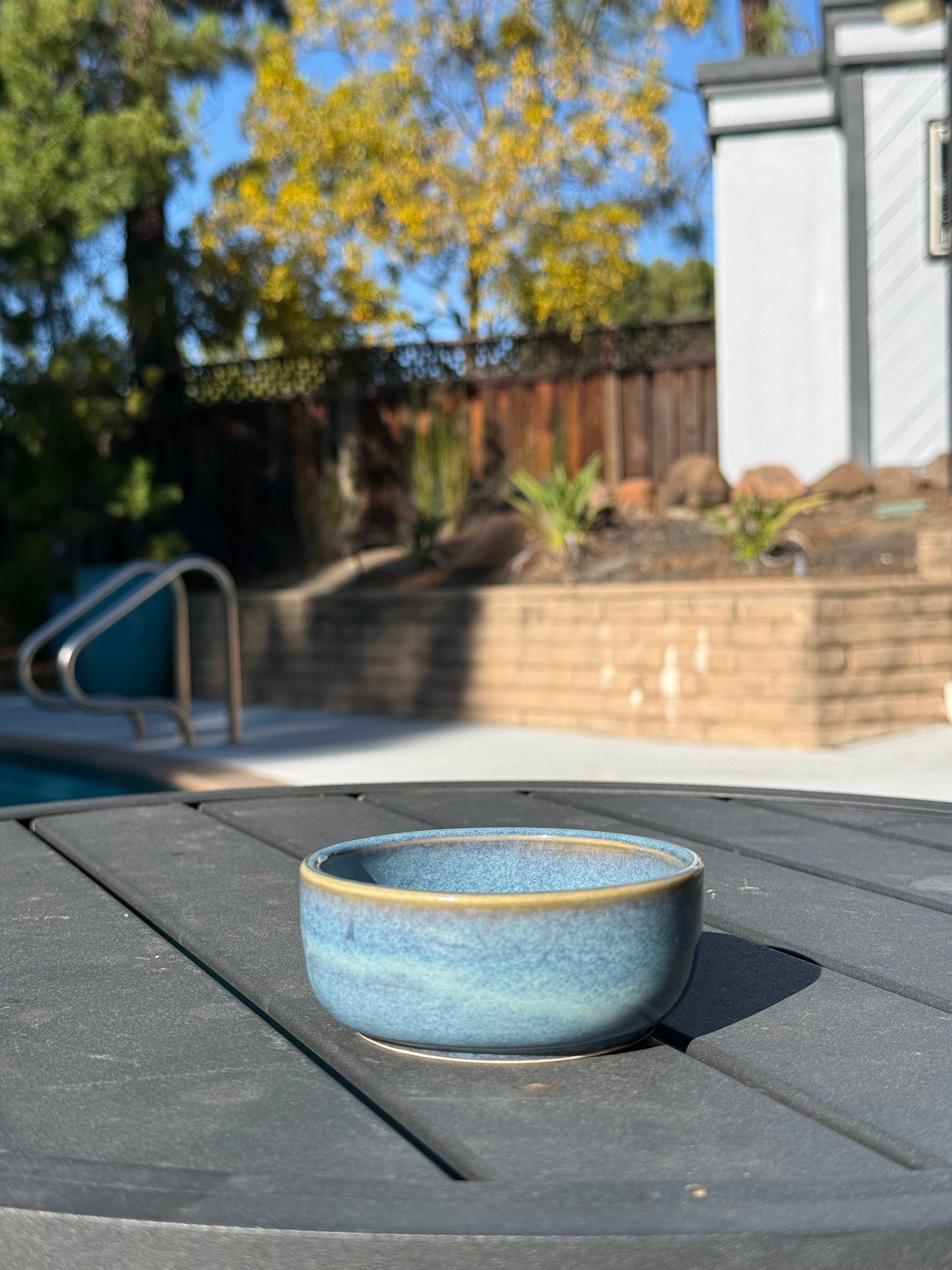 Set of 2 Snack Bowls - Blue