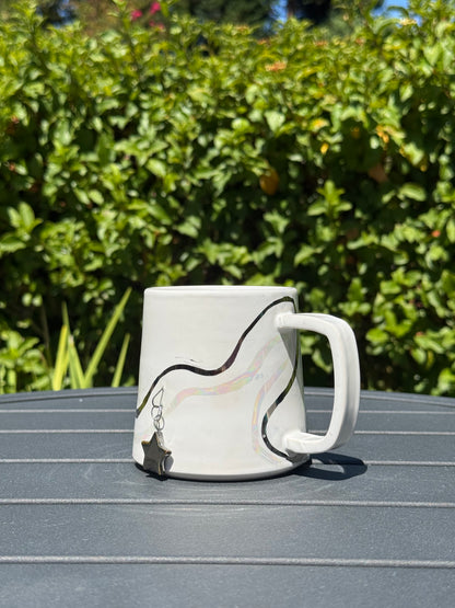 Mug - White with 3 stars (Second)