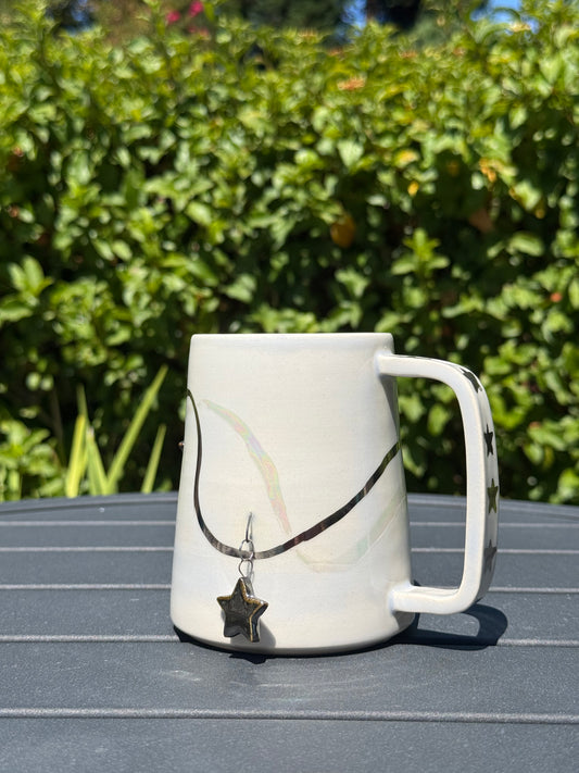 Mug - Icy Blue with 3 stars