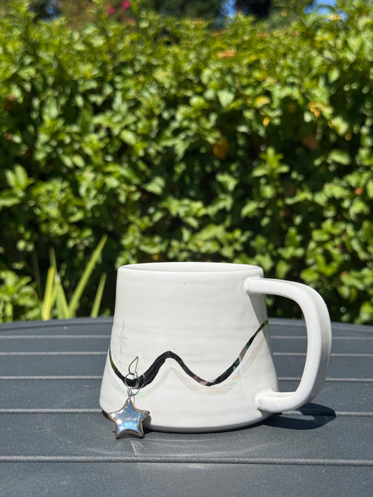 Mug - White with 3 stars