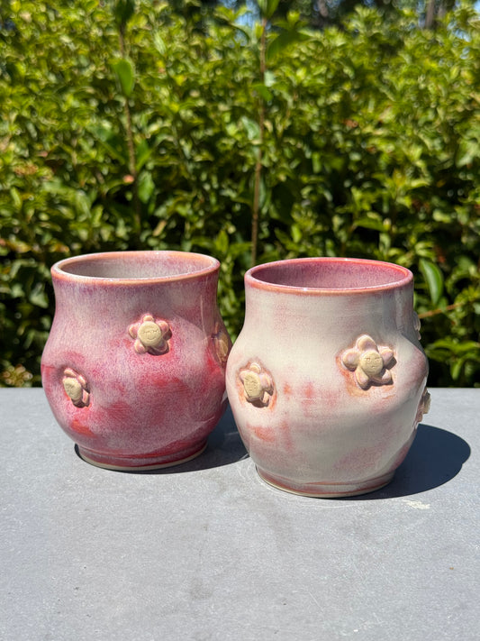 Petulant Petals Set of 2 Cups